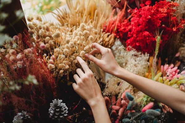 Dried flowers